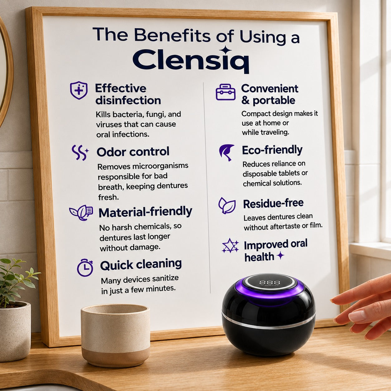 Clensiq Denture Cleaner